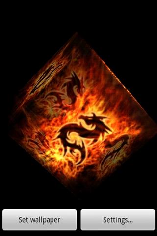 3D fire dragon 66