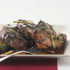 Hoisin and Honey Glazed Pork Chops