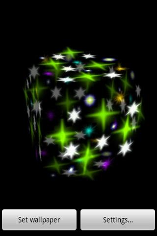 3D star sky