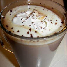 Cardamom Scented Hot Chocolate and Cream