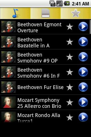 Top Classical Ringtones