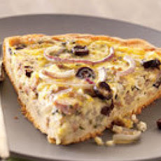 Biscuit-Crusted Sausage-Egg Pie