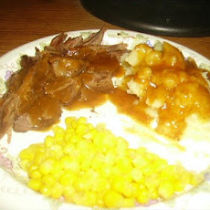 Roast Beef With Gravy
