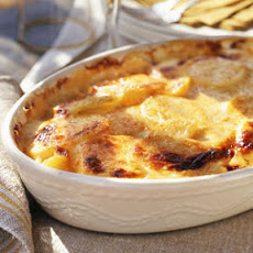 Creamy Two-Cheese Potatoes Gratin