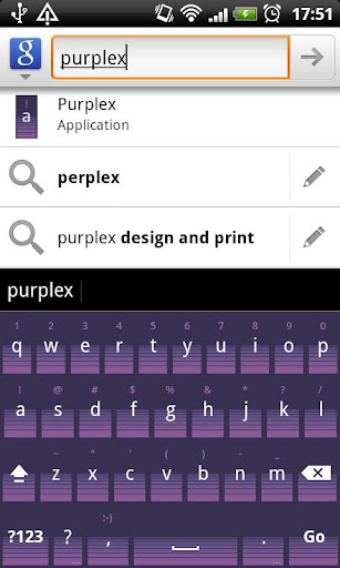 Purplex - HD Keyboard Theme