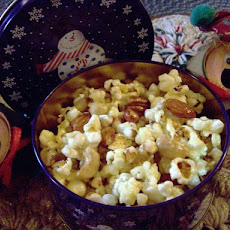 Christmas Tin Popcorn Snack
