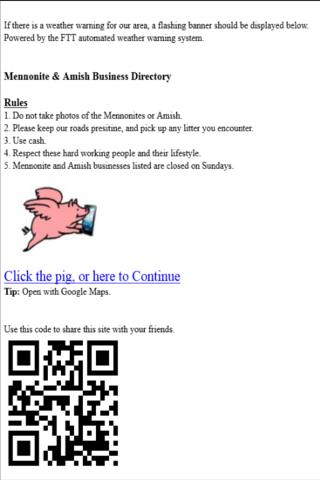 The Amish App