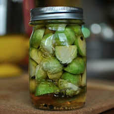 Pickled Brussels Sprout Halves
