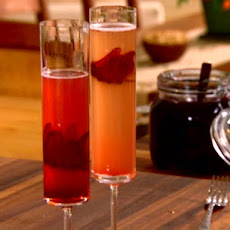 Hibiscus and Passion Fruit Cocktails