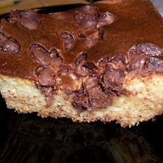 Chocolate Chip Ooey-Gooey Butter Cake