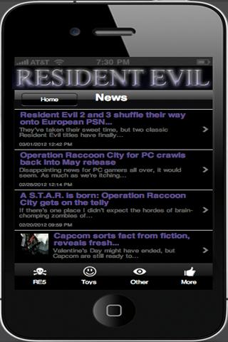 【免費娛樂App】Resident Evil 6 News+-APP點子