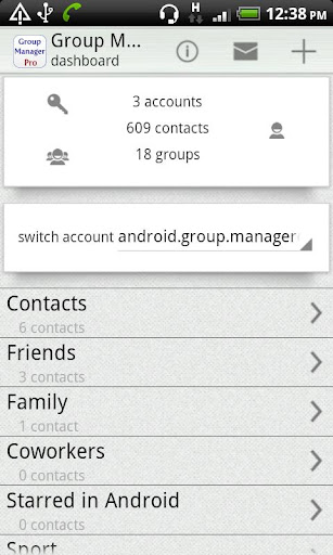 Group Contact Manager