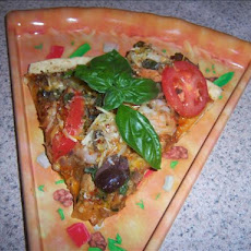 The Queen of Pizzas (Gourmet Shrimp Pizza)