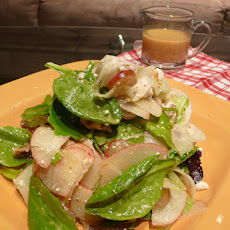 The Apple Doesn't Fall Far From The Lettuce Leaf Salad
