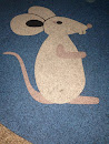Mouse Floor Mural