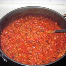 My  Chili With Beans