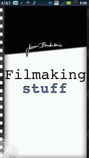 Filmmaking Stuff