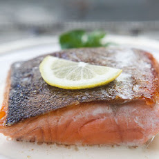 Salmon with Lemon Cream Sauce