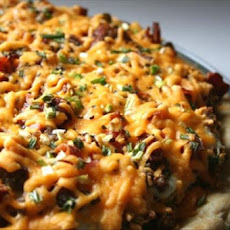 The Broads' and the Bonn's White Trash Breakfast Pizza