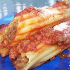 Easy Manicotti