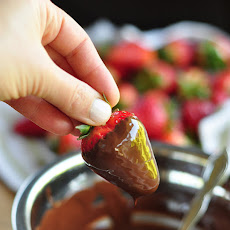 White and Dark Chocolate Strawberries