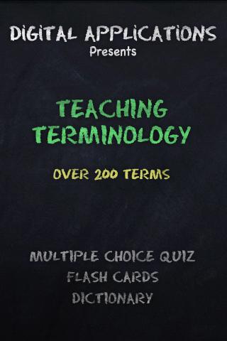 200+ TEACHING TERMS VOCAB Quiz