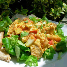 Cold Curried Chicken Salad With Cranberries