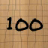 100 mobile app icon