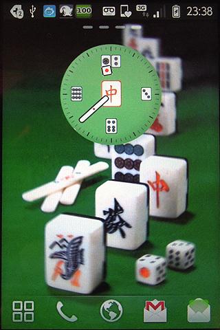 Mahjong clock Wallpaper