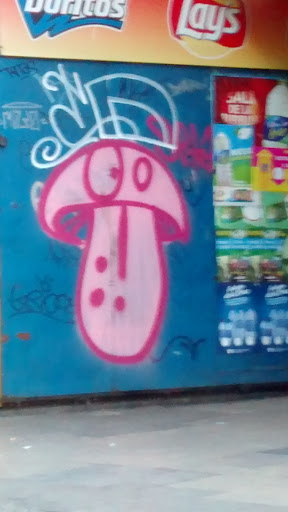 Graffiti Mushroom & Tongue