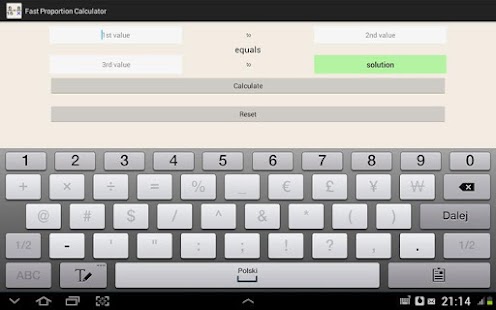 How to install Fast Proportion Calculator 2.0 unlimited apk for android