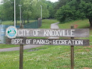 City of Knoxville Department of Parks-Rec Sign