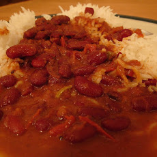 Curried Red Kidney Beans and Cauliflower (Rajma Masala)