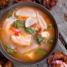 Salmon-Miso Sinigang (Filipino Sour Soup) Recipe