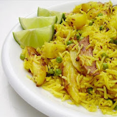 Rice With Julienned Potatoes