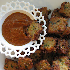Chive Tater Tots with Green Onion Ketchup
