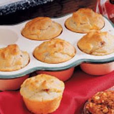Rhubarb Nut Muffins