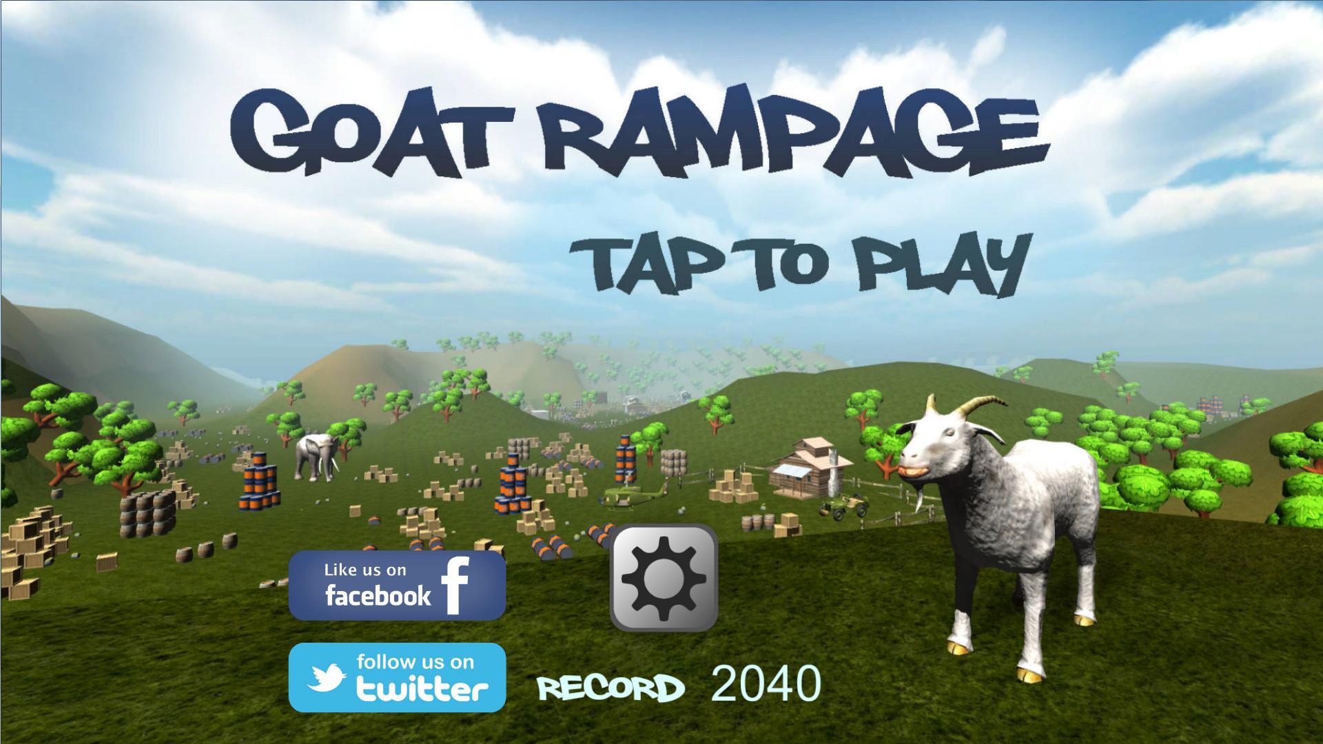 Android application Goat-Rampage screenshort