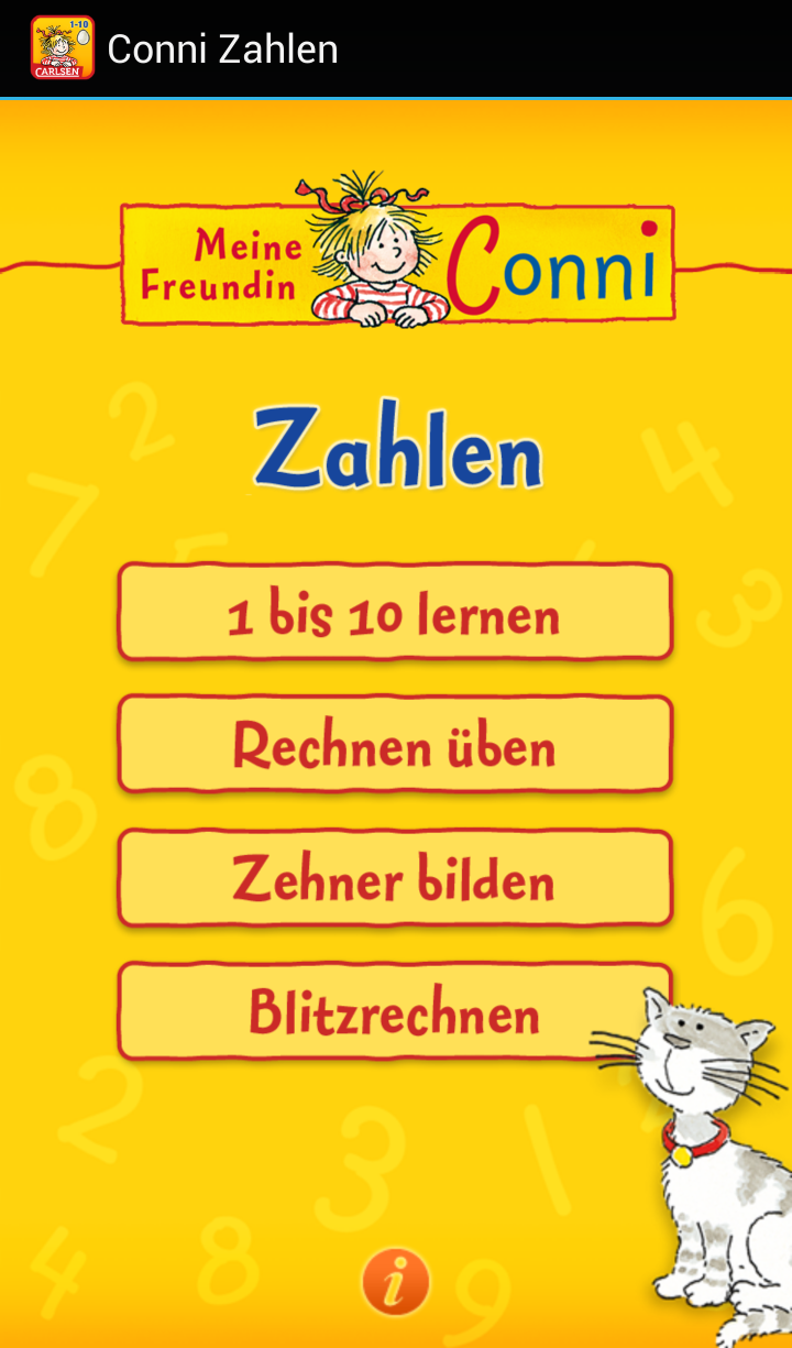 Android application Conni Zahlen 1-10 screenshort