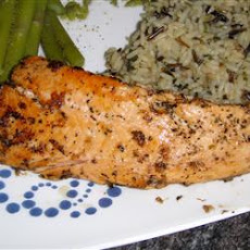 Grilled Glazed Salmon