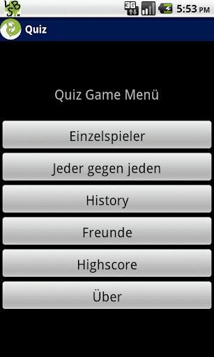 Quiz beta German only