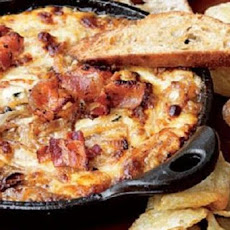 Hot Caramelized Onion Dip with Bacon and Gruyère