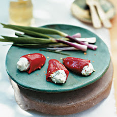 Stuffed Piquillo Peppers with Goat Cheese