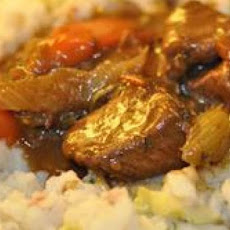 Beer Braised Irish Stew and Colcannon