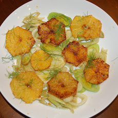 Caramelized Fennel, Leek and Orange Salad