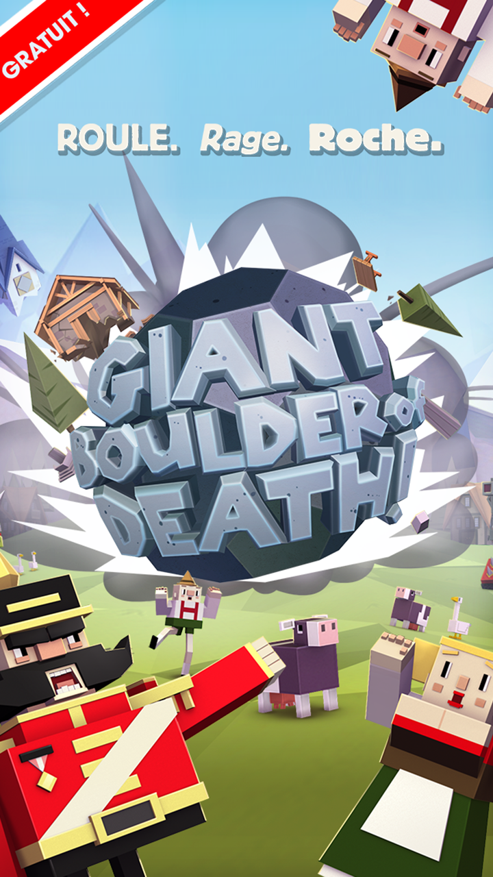 Android application Giant Boulder of Death screenshort