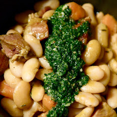 Lima Bean & Ham Stew With Pistou