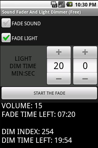 【免費工具App】Sound Fader Light Dimmer Full-APP點子