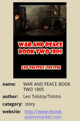 WAR AND PEACE BOOK TWO 1805