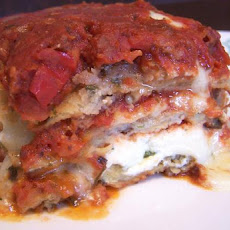 Oven Fried Eggplant or and Zucchini Parmesan